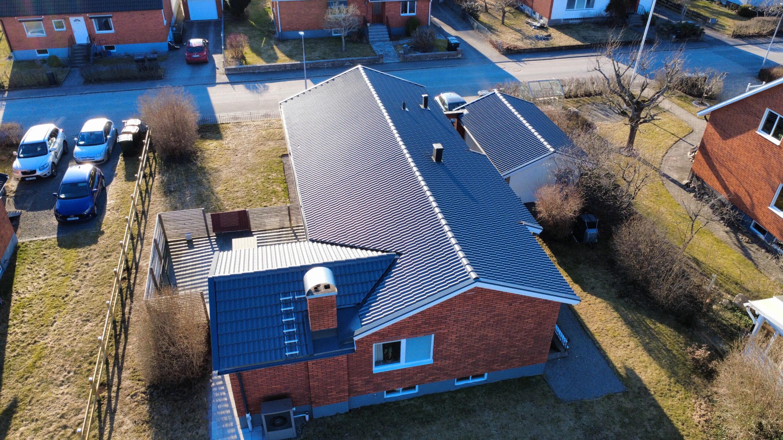 Färdigt takbyte på villa i Växjö